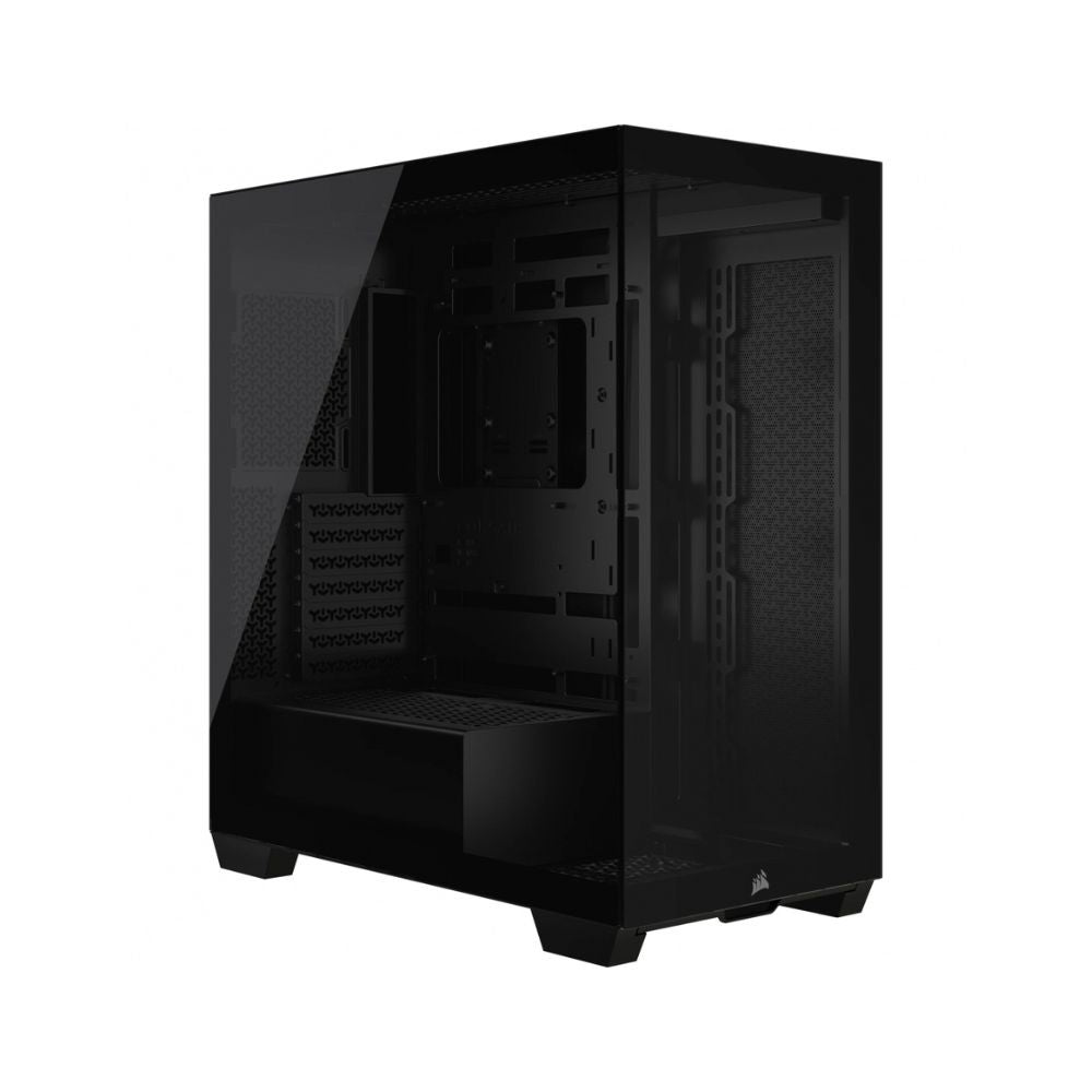 Gabinete Corsair iCUE Link 3500X, Midi-Tower, ATX/EATX/Micro-ATX/Mini-ITX, USB 3.0, sin Fuente, sin Ventiladores Instalados, Negro