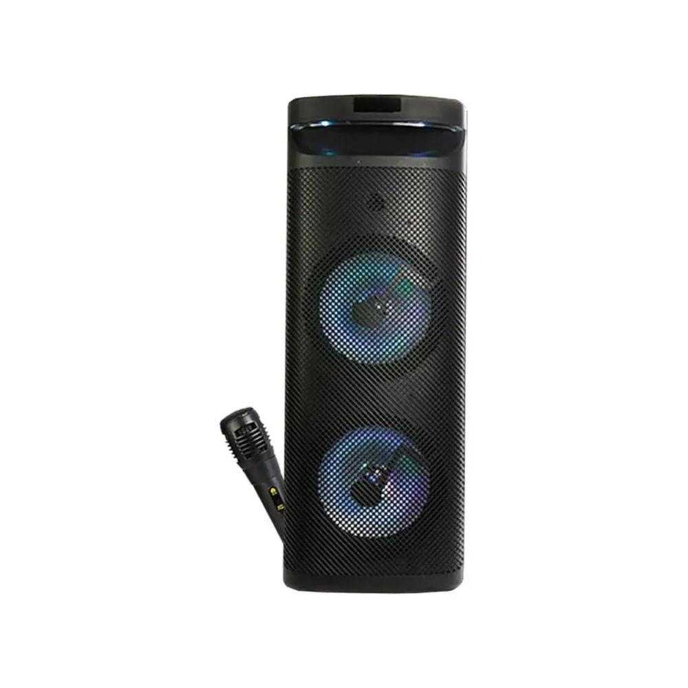 Bafle Linkbits SB1006T 2x10" | Bluetooth | FM | LED | Recargable