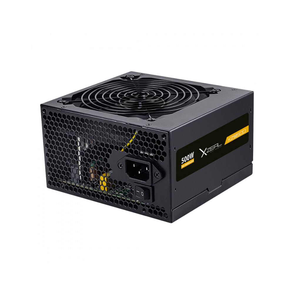 Fuente de Poder Xzeal XZPS500B 80 PLUS Bronze, 24-pin ATX, 120mm, 500W