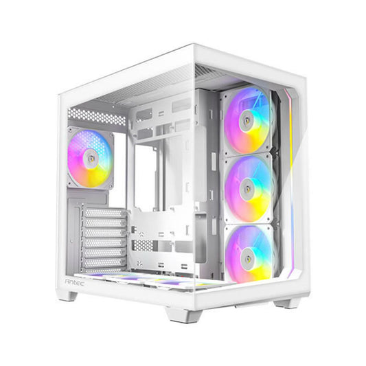 Gabinete ANTEC CONSTELLATION C5 ARGB, Blanco, Cristal Templado, ATX, 7 Ventiladores ARGB, USB-C, Sin Fuente