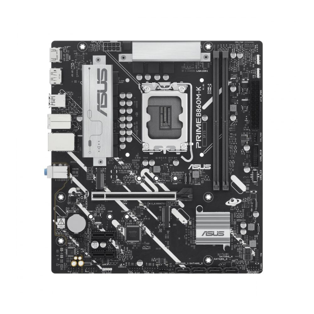 Tarjeta Madre ASUS PRIME B860M-K Micro-ATX LGA 1851 Intel B860 128GB DDR5 HDMI/DP