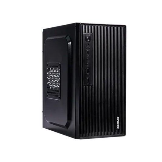 Gabinete Evotec Oslo EV-1023 Mini-Tower Negro con Fuente 500W
