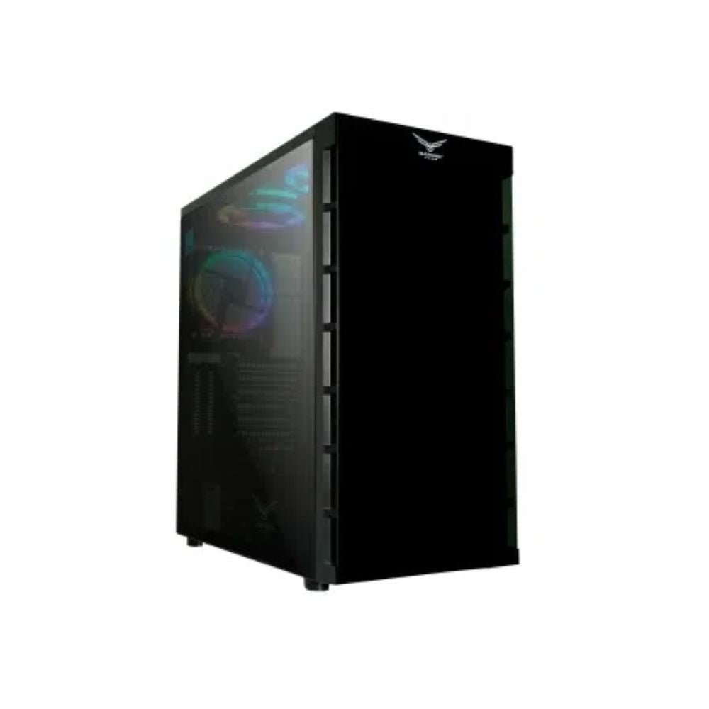 Gabinete Naceb ORION, Full Tower, ATX/EATX/Micro-ATX/Mini-ITX, USB 2.0/3.0, sin Fuente, 3 Ventiladores Instalados, Negro