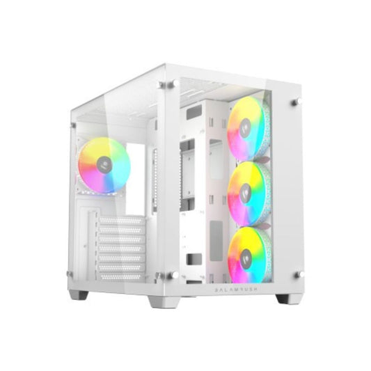 Gabinete Balam Rush Tank Pro GM930 Legend Series, Midi-Tower, ATX/Micro-ATX/Mini-ITX, USB 2.0/3.0, sin Fuente, 4 Ventiladores Instalados, Blanco