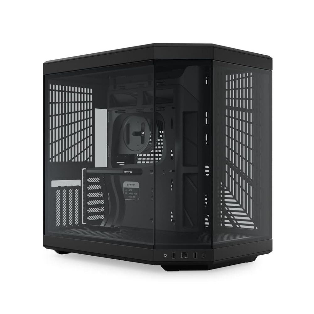 Gabinete HYTE Y70 CS-HYTE-Y70-B, Negro, Media Torre, Cable Riser PCIe 4.0 Incluido, USB Tipo-C, Sin Fuente