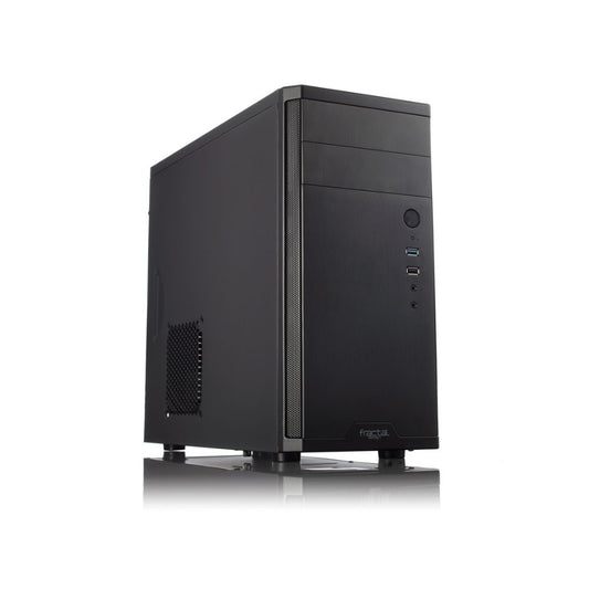 Gabinete Fractal Design Core 1100, Mini-Tower, Micro-ATX/Mini-ITX, USB 2.0/3.0, sin Fuente, 1 Ventilador Instalado, Negro