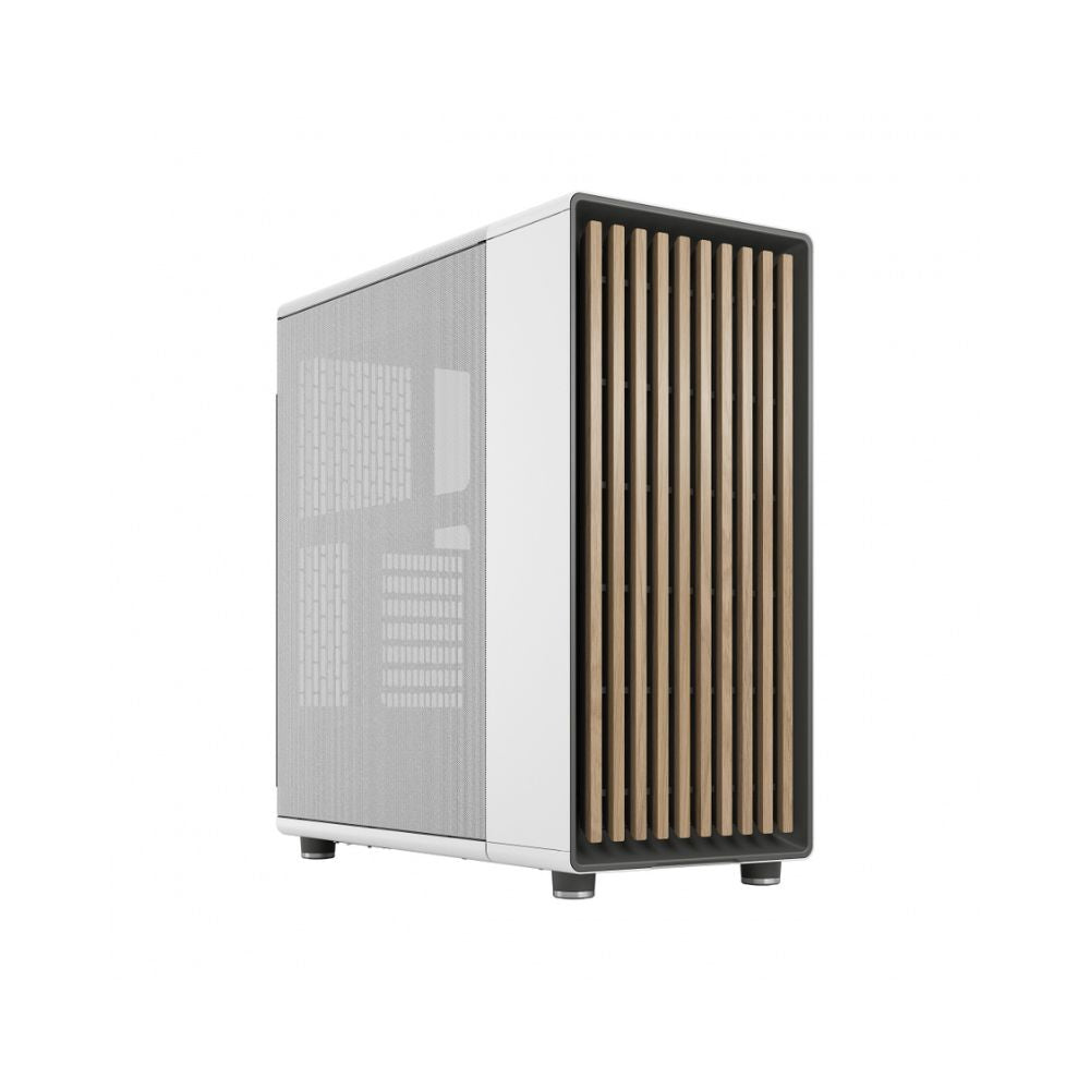 Gabinete Fractal Design North Mesh, Midi-Tower, ATX/Micro-ATX/Mini-ITX, USB 3.0, sin Fuente, 2 Ventiladores Instalados, Blanco