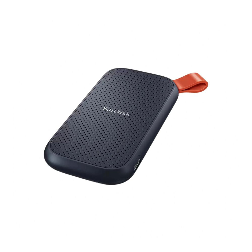 SSD Externo SanDisk Portable, 1TB, USB-C 3.2, Negro, Compatible con Mac/PC