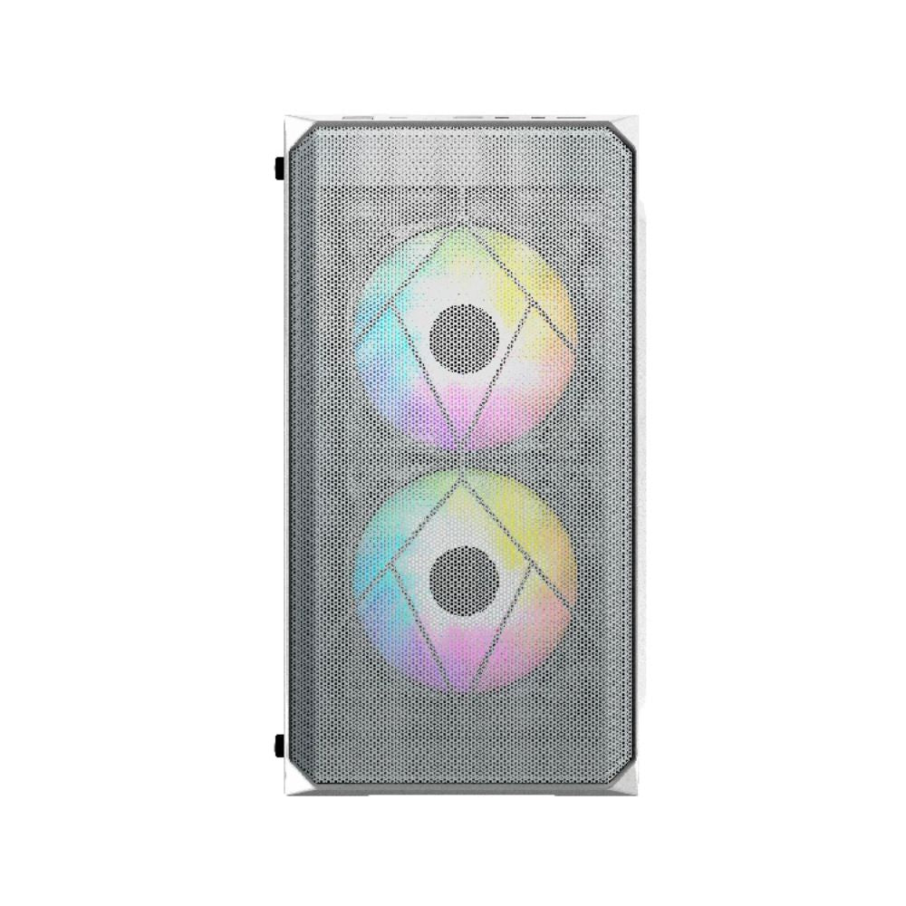 Gabinete Acteck Doom GI630, Micro-Tower, Micro-ATX/Mini-ITX, USB 2.0/3.0, con Fuente de 500W, 3 Ventiladores Instalados, Blanco