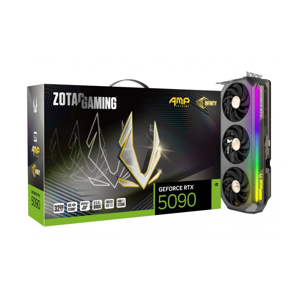 Tarjeta de Video Zotac GeForce RTX 5090 Gaming Solid OC 32GB GDDR7 PCIe x16 5.0