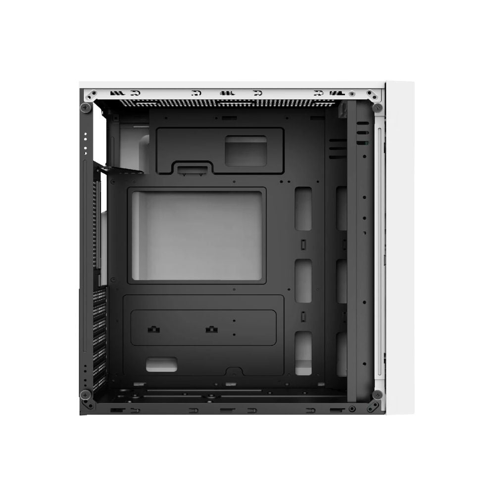 Gabinete Acteck Viken GM434, Midi-Tower, ATX/Micro-ATX/Mini-ITX, USB 2.0, con Fuente de 500W, sin Ventiladores Instalados, Negro/Blanco