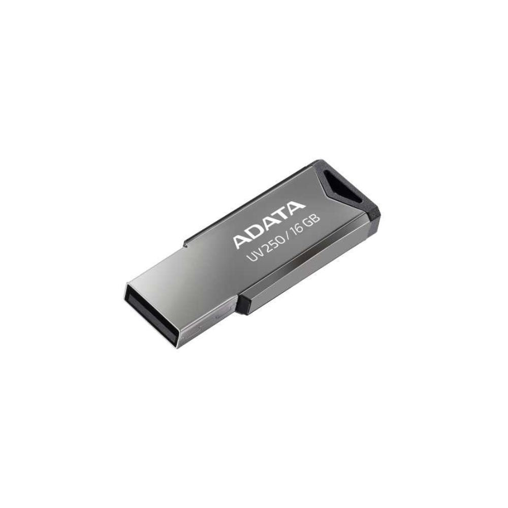 Memoria USB Adata UV250 16GB Plata | USB-A 2.0 | Diseño Metálico
