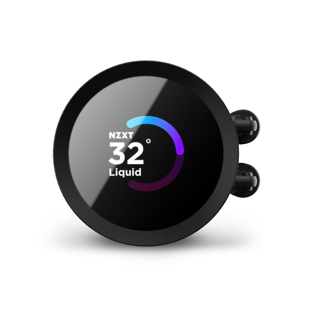Enfriamiento Líquido para CPU NZXT RL-KR280-B1 Kraken 280 RGB, 280mm, Pantalla LCD, 2 Ventiladores RGB, Negro