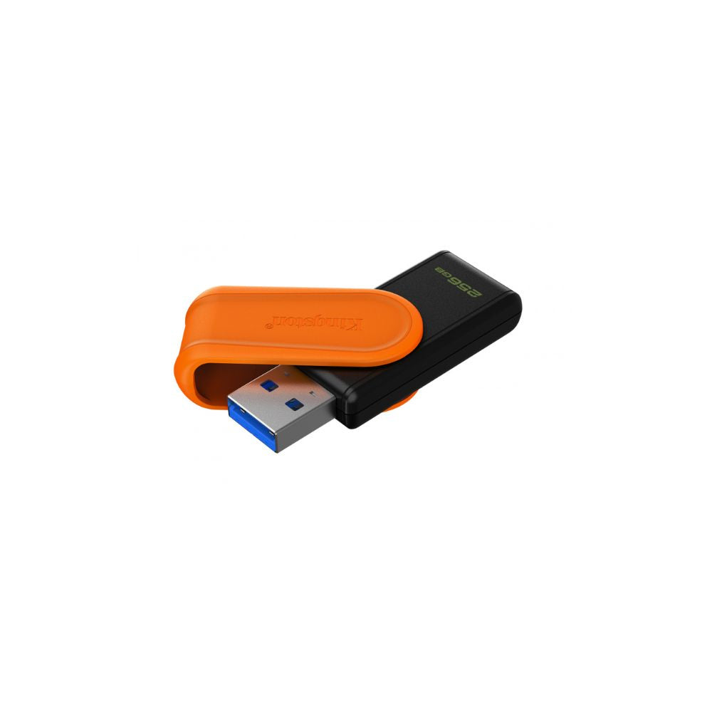 Memoria USB Kingston DataTraveler Exodia 256GB Negro/Naranja | USB-A 3.2 | Alto Rendimiento