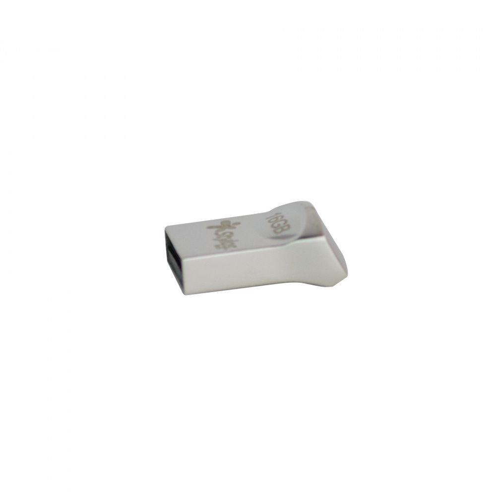 Memoria USB Stylos STMUS42S 16GB Plata | USB-A 2.0 | Diseño Metálico Mini