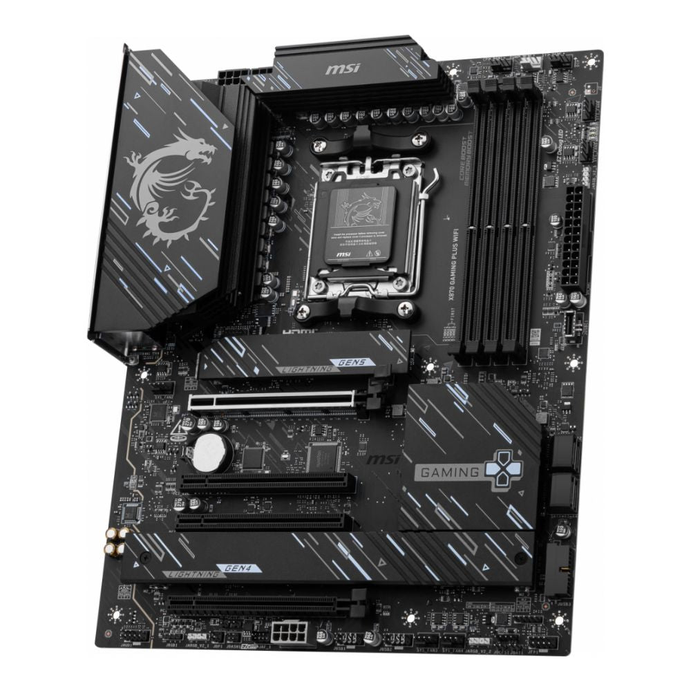 Tarjeta Madre MSI X870 GAMING PLUS WIFI ATX Socket AM5 AMD X870 128GB DDR5 HDMI DP para AMD