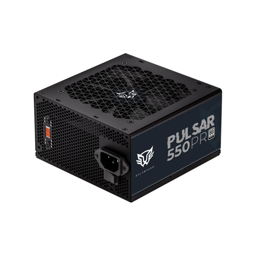 Fuente de Poder Balam Rush Pulsar 550PR, 550W, 80 PLUS, ATX 24-pin, Ventilador 120mm