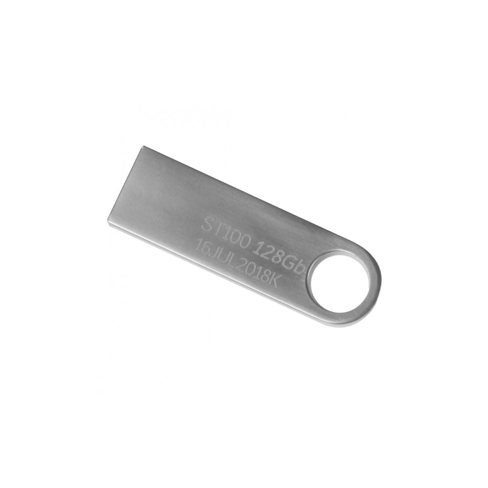 Memoria USB Stylos ST100 128GB Gris | USB 2.0 | Diseño Compacto