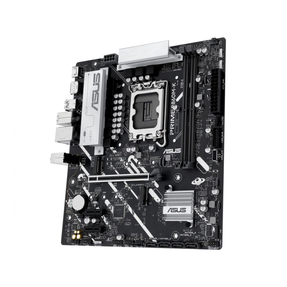 Tarjeta Madre ASUS PRIME B860M-K Micro-ATX LGA 1851 Intel B860 128GB DDR5 HDMI/DP