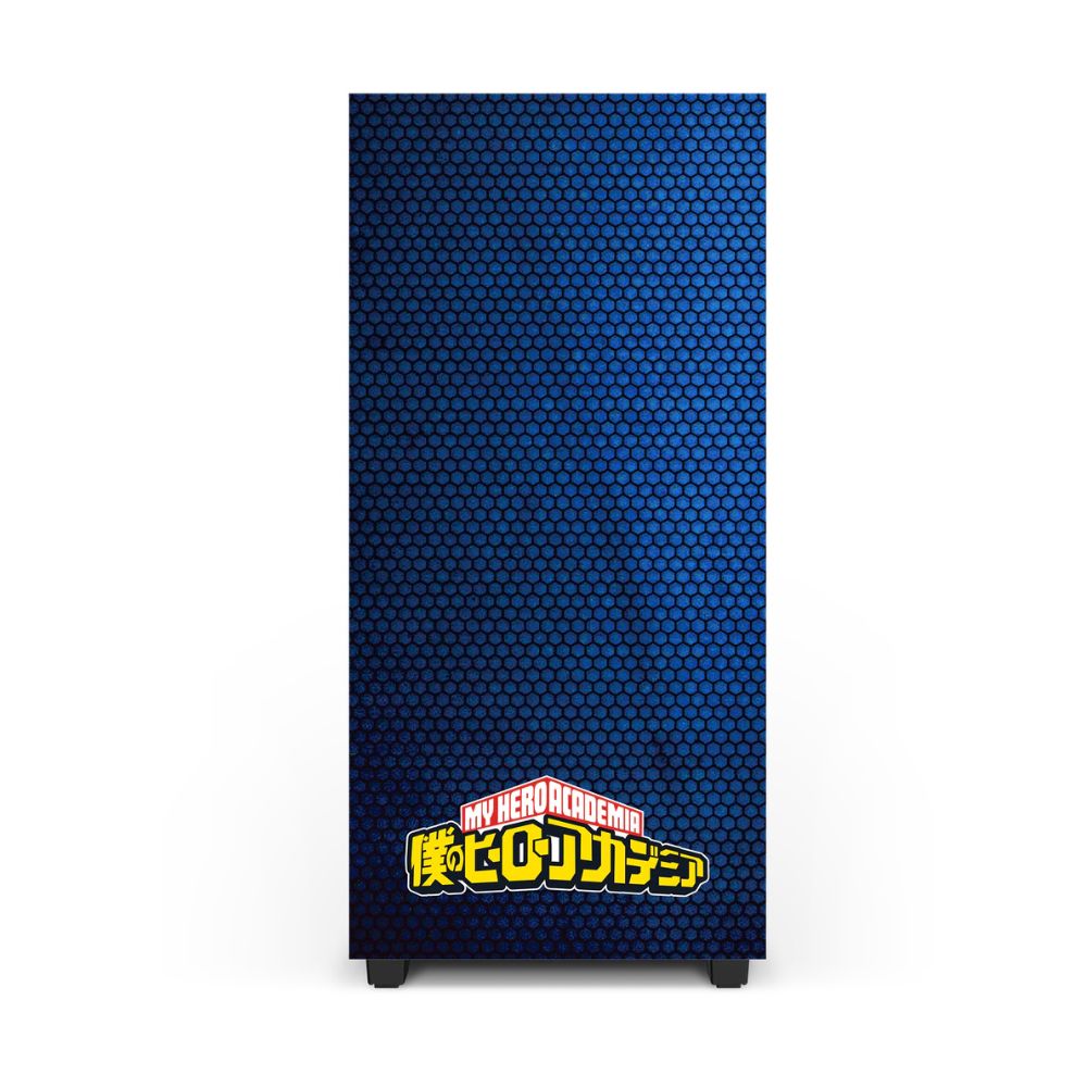 Gabinete NZXT H510i All Might con Ventana RGB Midi-Tower ATX/Micro-ATX/Mini-ITX USB 3.0/3.2 sin Fuente sin Ventiladores Instalados Azul