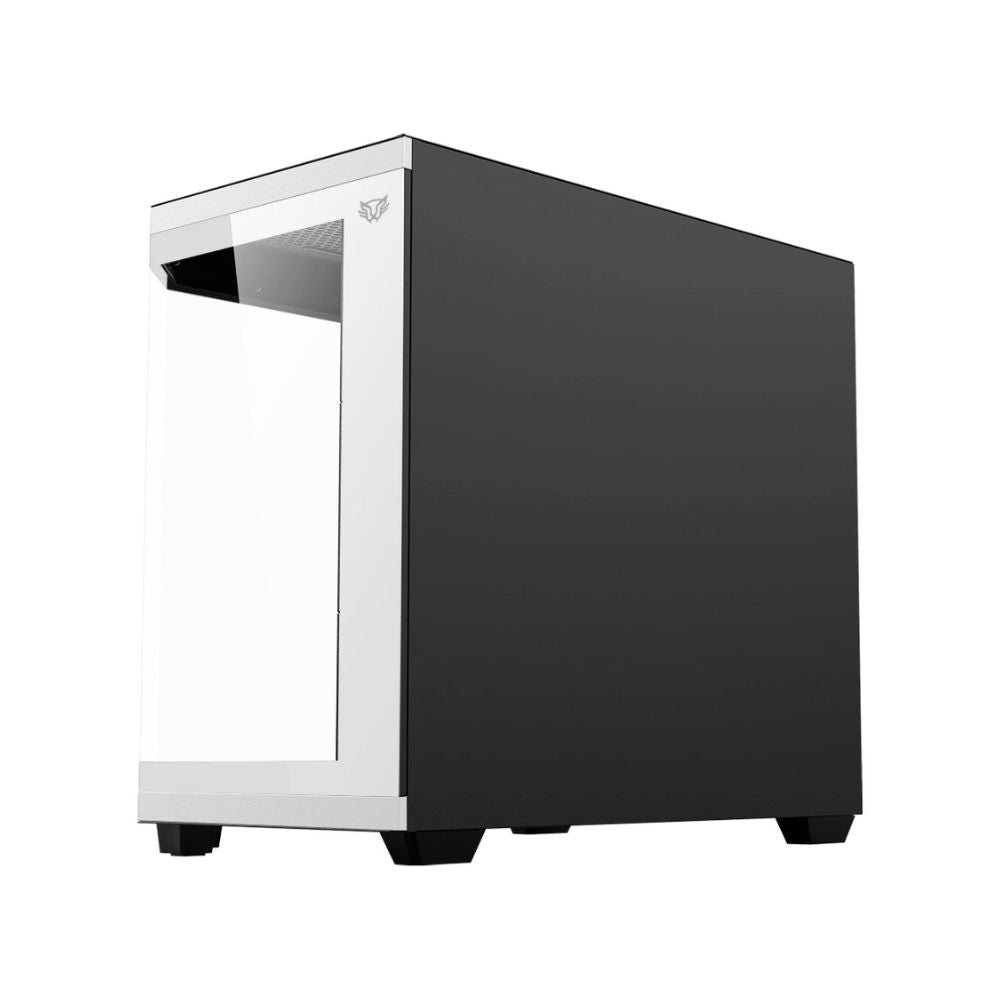 Gabinete Balam Rush Tank Super 9600 TB, Midi-Tower, ATX/Micro-ATX/Mini-ITX, USB 2.0/3.0, sin Fuente, 4 Ventiladores Instalados, Negro/Blanco