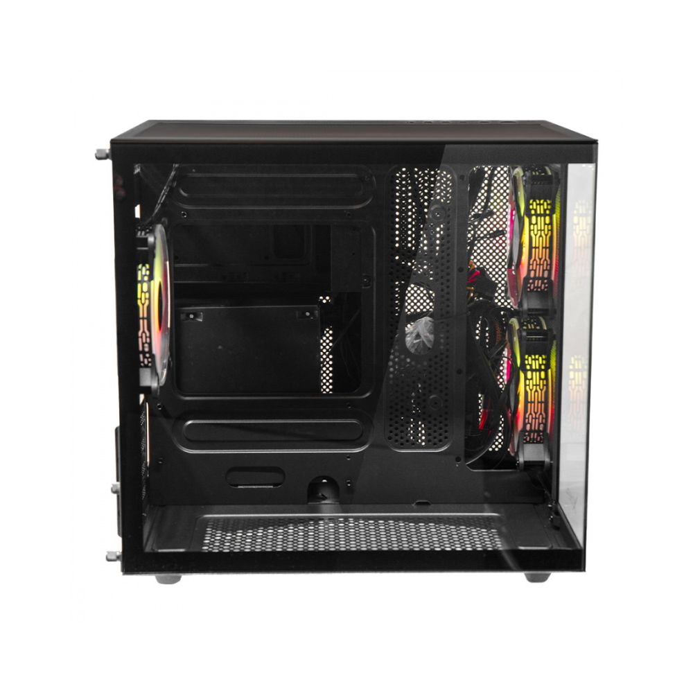 Gabinete Xzeal CXi1 Negro | Mini-Tower | Micro-ATX Mini-ITX | 3 Ventiladores