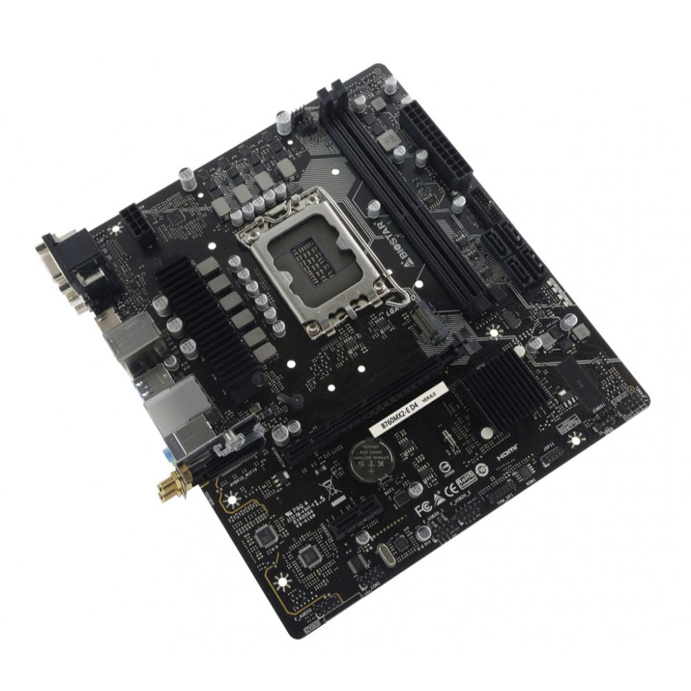 Tarjeta Madre Biostar B760MX2-E Micro-ATX LGA 1700 Intel B760 64GB DDR4 HDMI