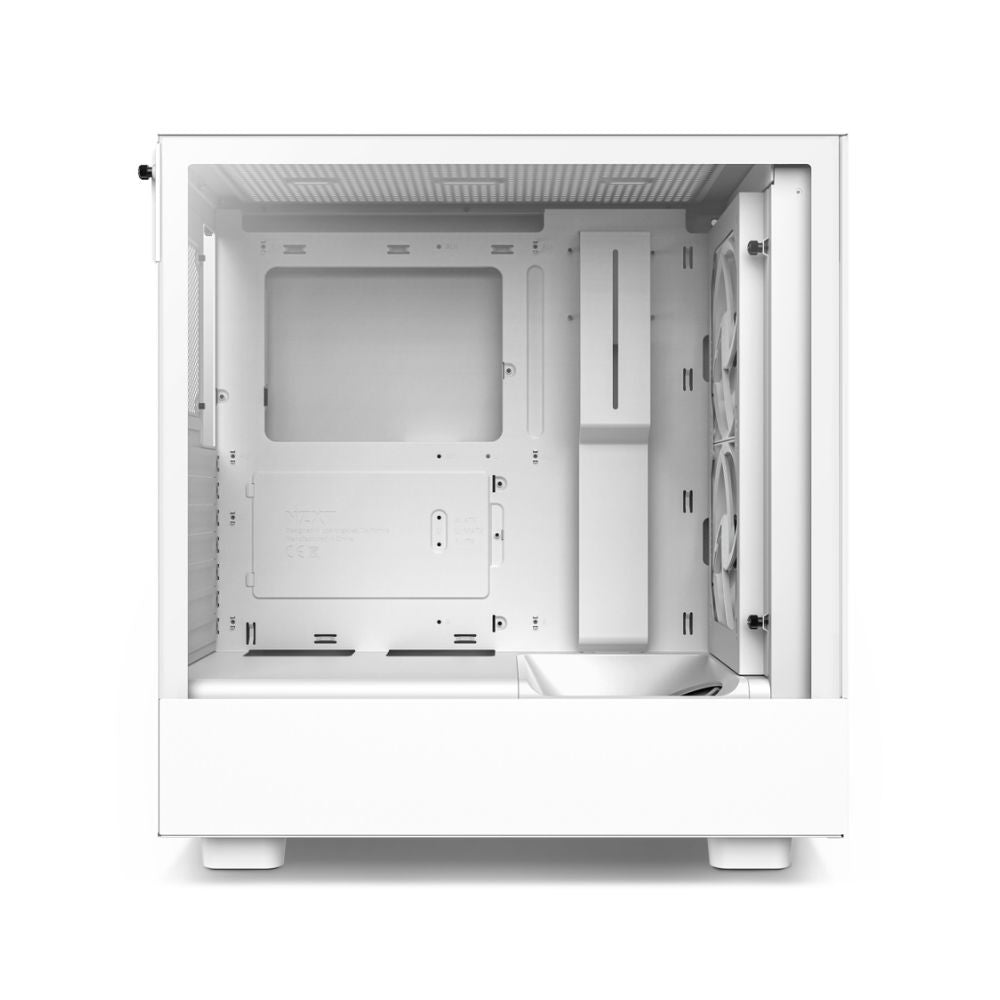 Gabinete NZXT H5 Elite, Midi-Tower, ATX/EATX/Micro-ATX/Mini-ITX, USB 3.0, sin Fuente, 3 Ventiladores Instalados, Blanco