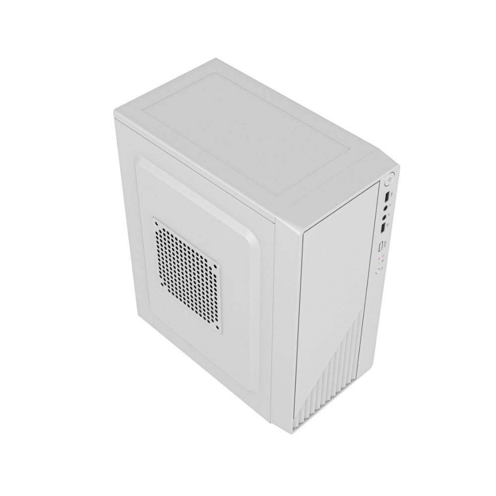 Gabinete Acteck Kioto GC220F, Mini-Tower, Micro-ATX/Mini-ITX, USB 2.0, con Fuente de 500W, sin Ventiladores Instalados, Blanco