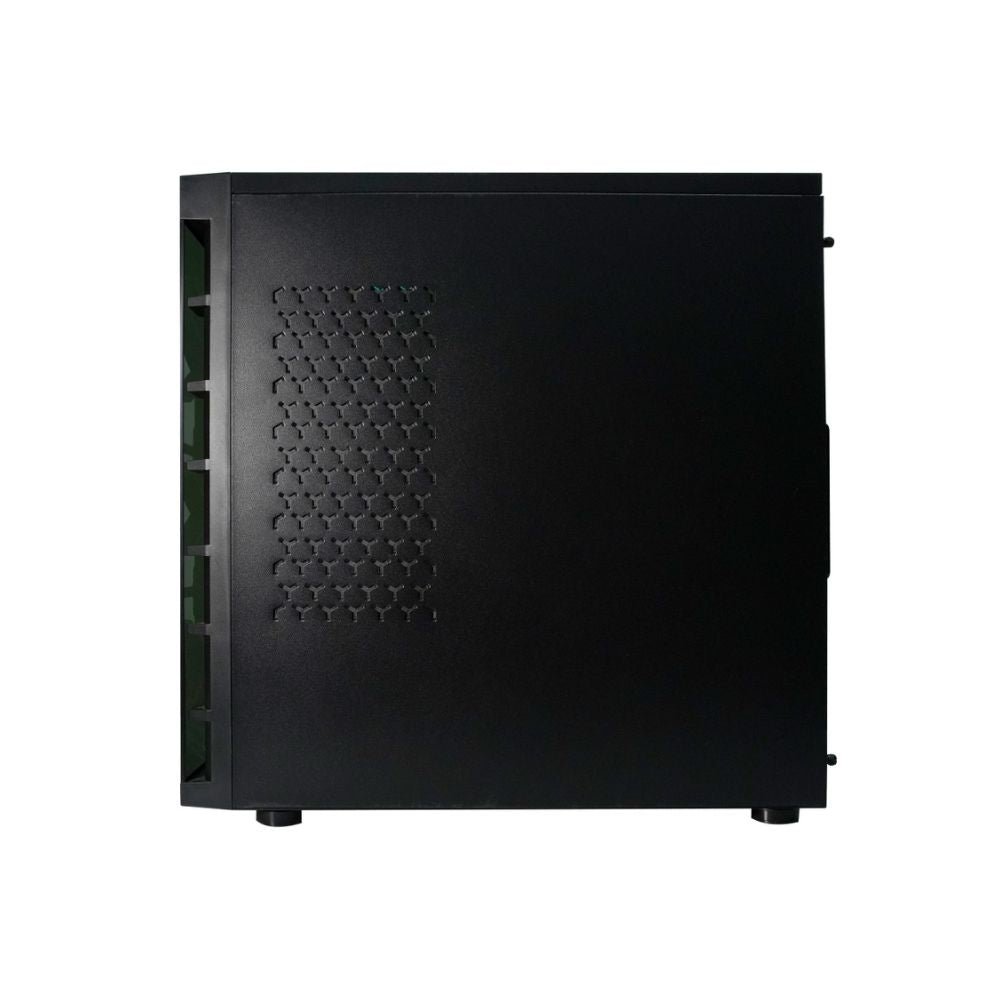 Gabinete Naceb ORION, Full Tower, ATX/EATX/Micro-ATX/Mini-ITX, USB 2.0/3.0, sin Fuente, 3 Ventiladores Instalados, Negro