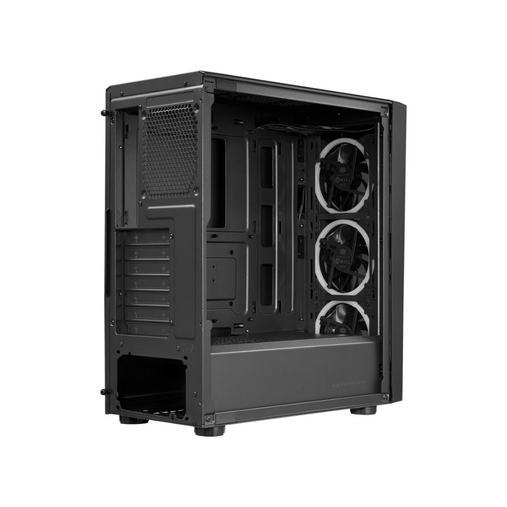 Gabinete Cooler Master CMP 510, Midi-Tower, ATX/Micro-ATX/Mini-ITX, USB 2.0/3.0, sin Fuente, 3 Ventiladores Instalados, Negro