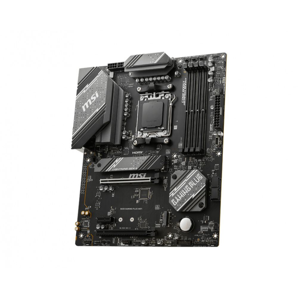 Tarjeta Madre MSI B650 GAMING PLUS WIFI ATX Socket AM5 AMD B650 192GB DDR5 HDMI/DP para AMD