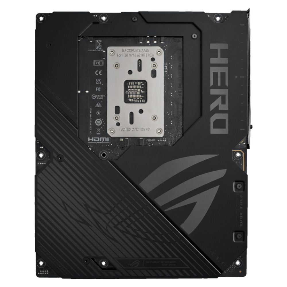 Tarjeta Madre ASUS ROG CROSSHAIR X870E HERO ATX Socket AM5 AMD X870E 192GB DDR5 HDMI para AMD