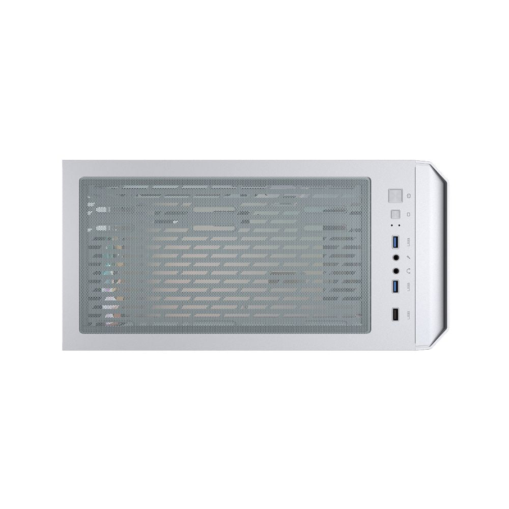 Gabinete Cougar MG140 Air RGB, Mini-Tower, Micro-ATX/Mini-ITX, USB 2.0/3.0, sin Fuente, 3 Ventiladores Instalados, Blanco