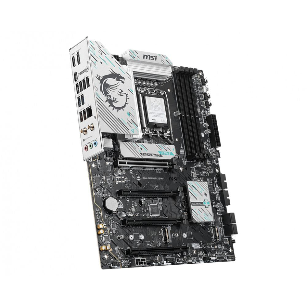 Tarjeta Madre MSI B860 GAMING PLUS WIFI ATX LGA 1851 Intel B860 256GB DDR5 HDMI DP para AMD