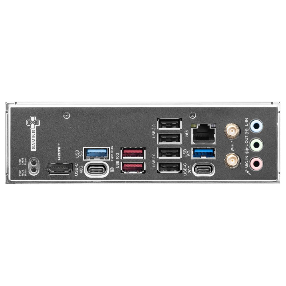 Tarjeta Madre MSI X870 GAMING PLUS WIFI ATX Socket AM5 AMD X870 128GB DDR5 HDMI DP para AMD