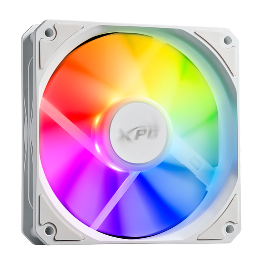 Ventilador para Gabinete - XPG VENTO R 120 ARGB PWM | 120mm | Blanco