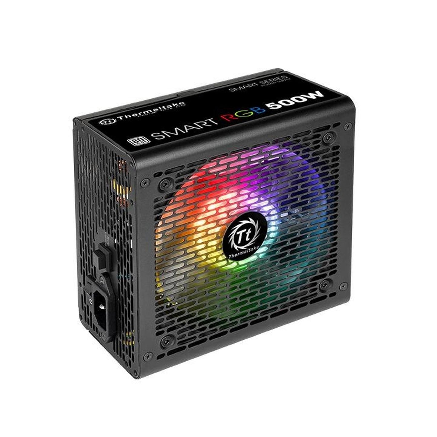 Fuente de Poder Thermaltake Smart RGB 80 PLUS, 20+4 pin ATX, 120mm, 500W