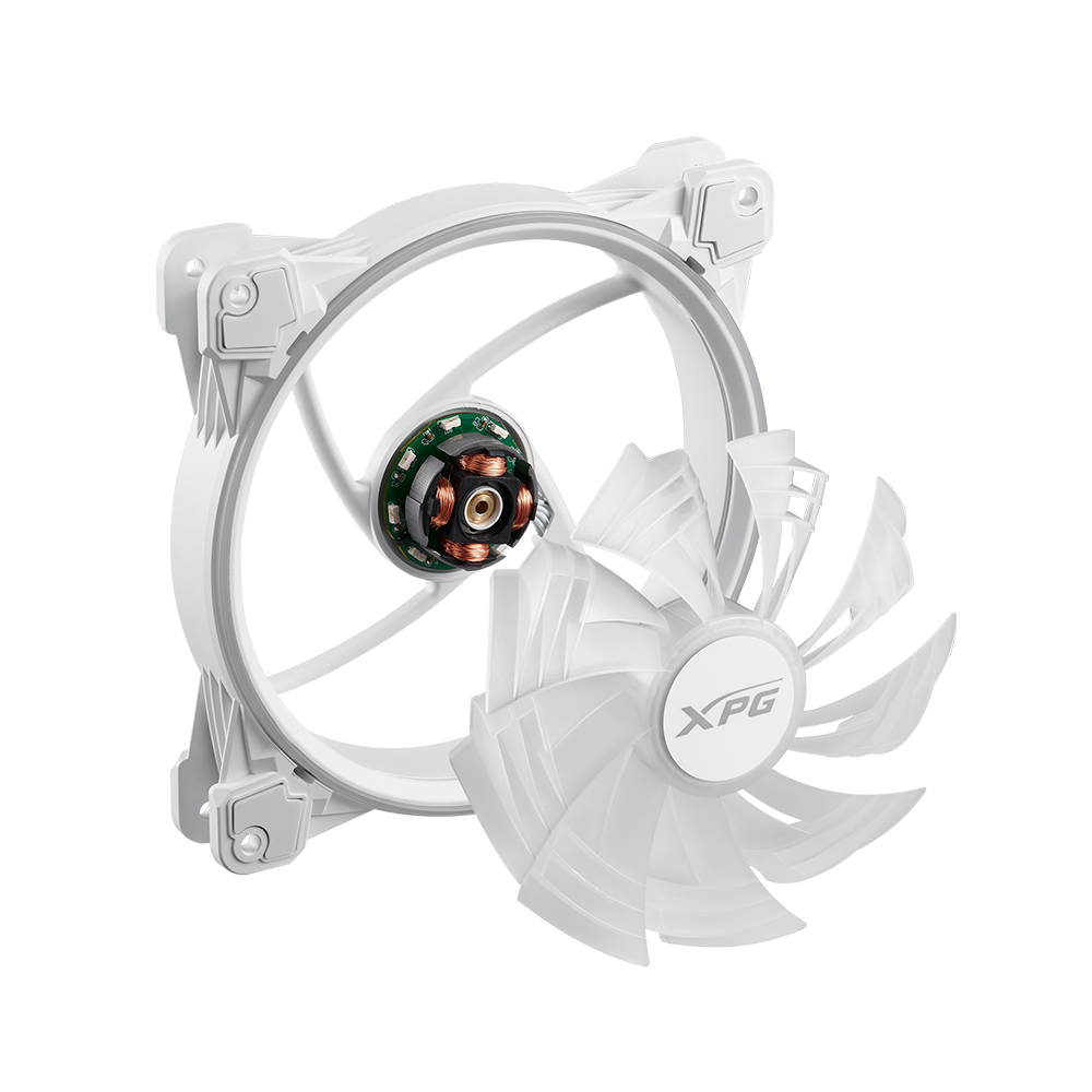 Ventilador para Gabinete - XPG HURRICANE 120 ARGB PWM | 120mm | Individual | Blanco