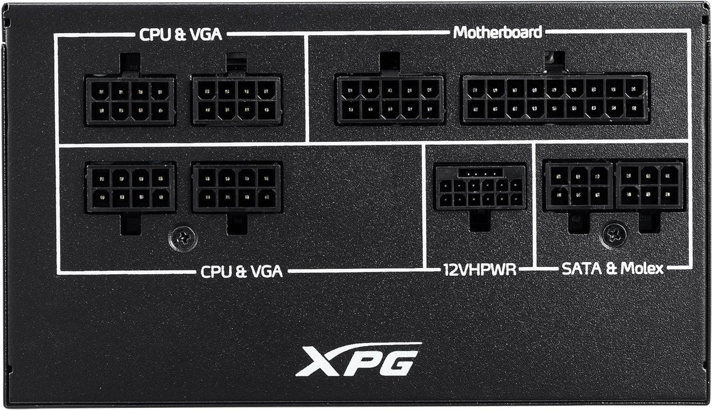 Fuente de Poder XPG CORE REACTOR II 80 PLUS Gold, 24-pin ATX, 120mm, 750W