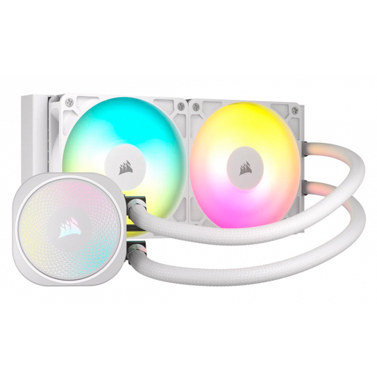 Sistema de Enfriamiento Líquido - Corsair NAUTILUS 240 RS ARGB | 240mm | Blanco