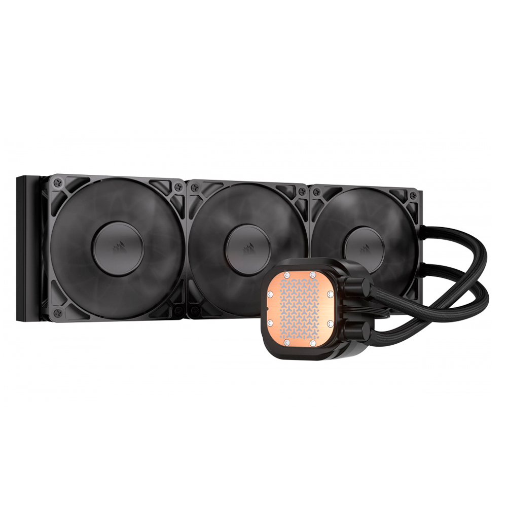 Sistema de Enfriamiento Líquido - Corsair Nautilus 360 RS | 3 Ventiladores RS120 | Negro
