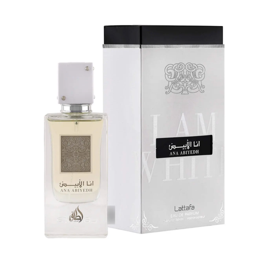 Perfume Lattafa Ana Abiyedh Unisex | Eau de Parfum 60ml | Fragancia Árabe Premium