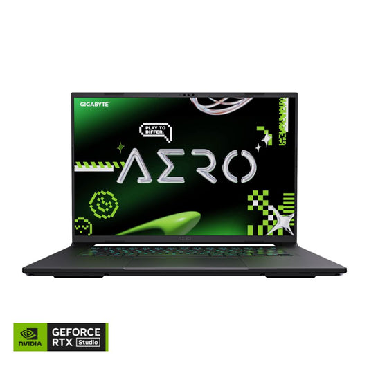 Laptop Gamer Gigabyte AERO X16 1VH 16" 2560x1600 AMD Ryzen AI 7 350 NVIDIA GeForce RTX 5060 Memoria RAM y SSD Configurable Windows 11 Home Español