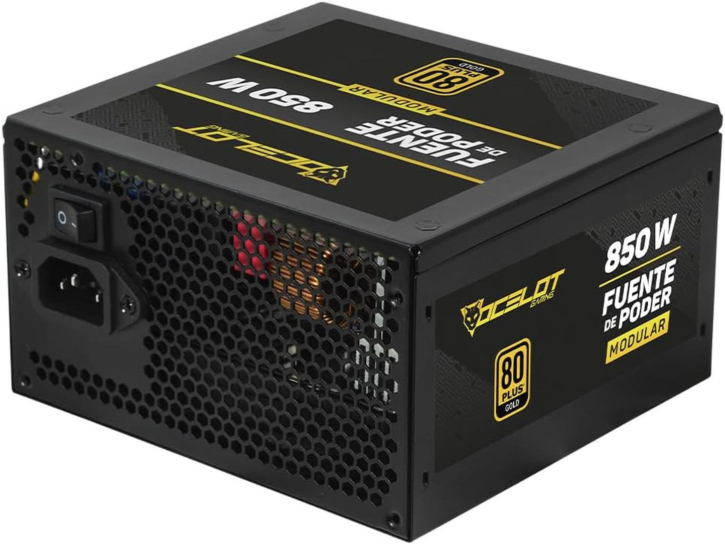 FUENTE DE PODER MODULAR 850W OPS850, certificación 80+ Gold