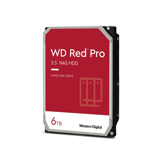 Disco Duro Interno Western Digital WD Red Pro 6TB | 3.5" | SATA III | 7200RPM | 256MB Caché | NAS