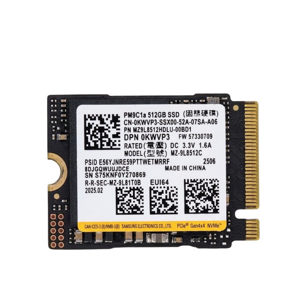 Unidad de Estado Sólido Samsung PM9B1 | 512GB | M.2 2230 | NVMe PCIe Gen4 x4