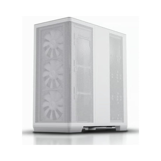 Gabinete Apnx C1 Blanco | Midi Tower | ATX/Micro-ATX/Mini-ITX | USB 3.0 | Sin Fuente | 4 Ventiladores