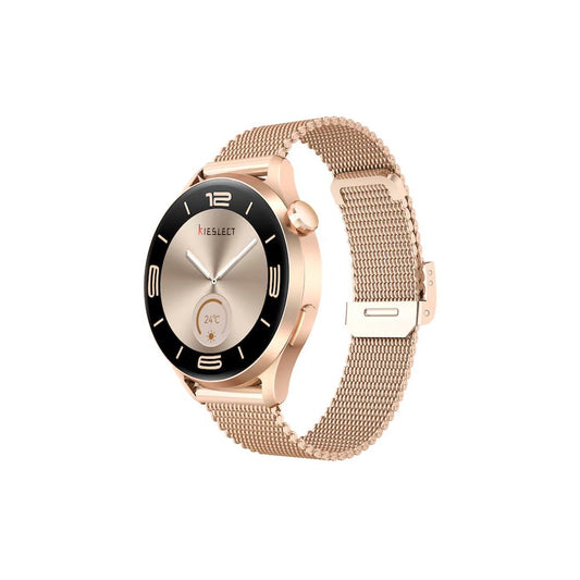 Smartwatch Kieslect Lora Reno 3 Dorado | AMOLED 1.32" | Llamadas Bluetooth | Elegante