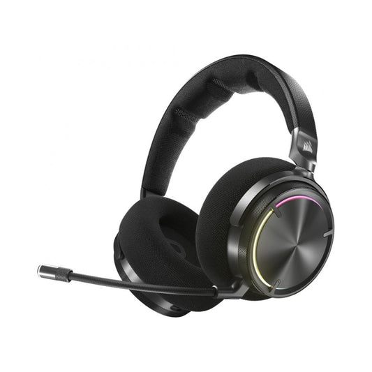 Audifonos Gamer Corsair Virtuoso Max Wireless Negro | Bluetooth + 2.4GHz | ANC | 60H Batería